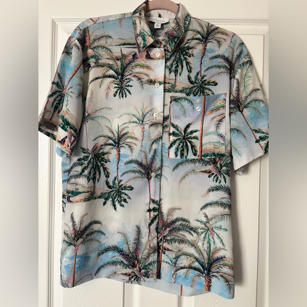 Matching Women’s/Mens Tropical Print Shirts